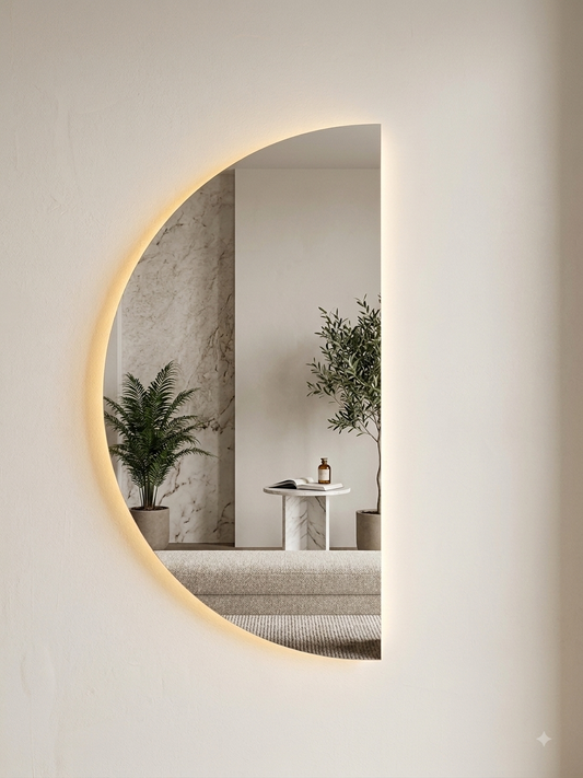 AURA ARCH 5226 — Miroir Architectural Demi-Lune