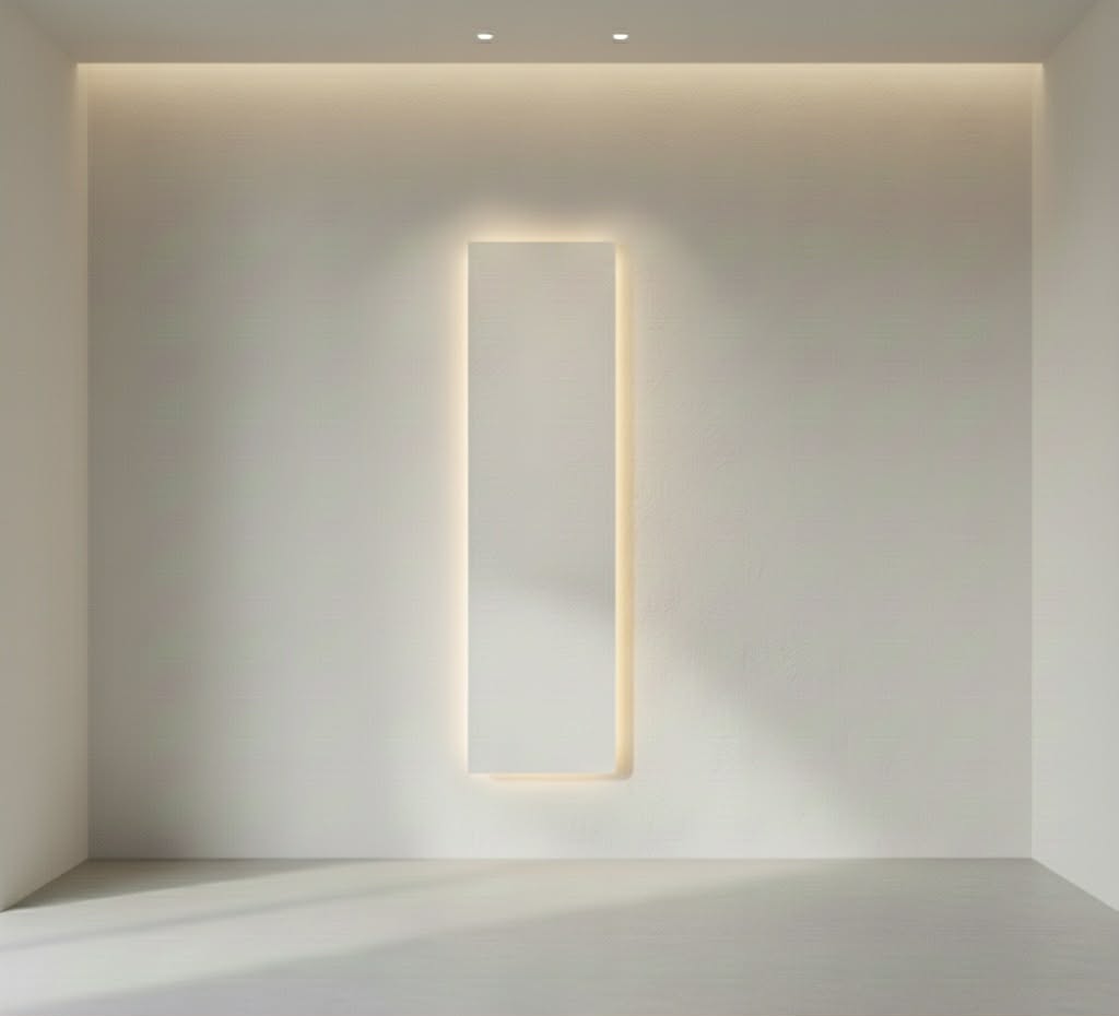 Miroir LED mural avec capteur tactile