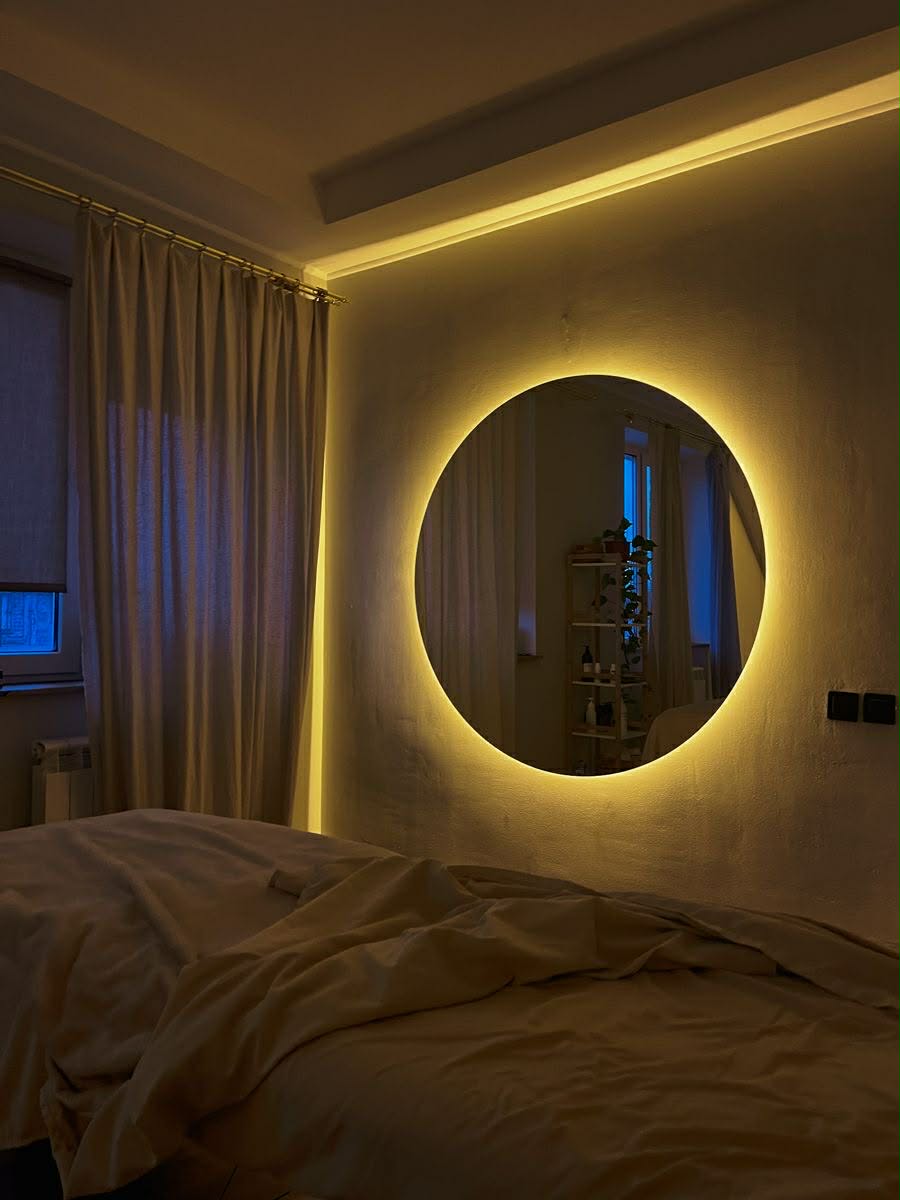Miroir Rond Décoratif